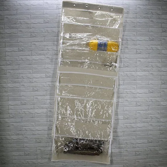 Single Over The Door Hanging Closet Organizer Craft Supplies Inventory - Picture 1 of 9